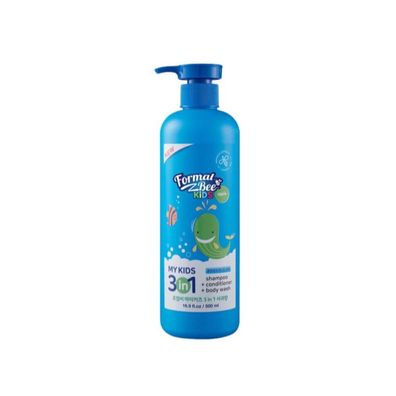 Formal Bee, 3in1 Apple, Haarshampoo, Conditioner und Duschgel 3-in-1, 500 ml