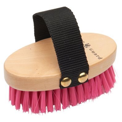 Horse Guard Mini Kardätsche, pink - Pflegebürste für Pferde