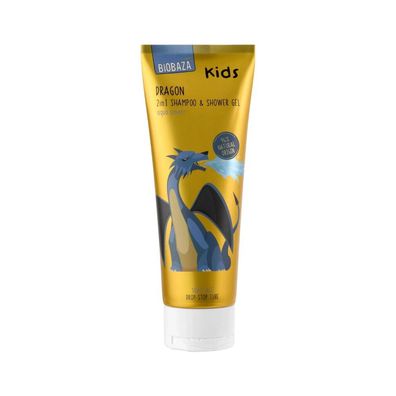 Biobaza, Dragon Kids, Duschgel und Shampoo 2-in-1, Aloe Vera, 250 ml