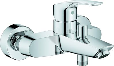 GROHE Einhandmischer Wanne Eurosmart NEU Wandmontage, eigensicher, verchromt