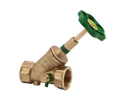 Schlösser Armaturen KFR-VENTIL, Muffenanschluss M. ENTL, ST. SP, DN32, IG1 1/4", DVGW