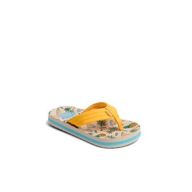 REEF Kids Flip Flop Ahi hawaiian pizza - Größe: 1 (32)