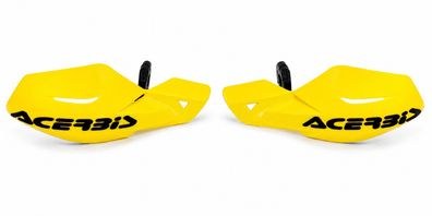 Handprotektoren Uniko Handschutz Handschützer handguards passt an Suzuki gelb