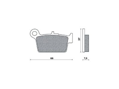 Bremsbel?ge brake pads passt an Beta 50 125 Rr 08-10 200 350 Alp 4 125 350 M4