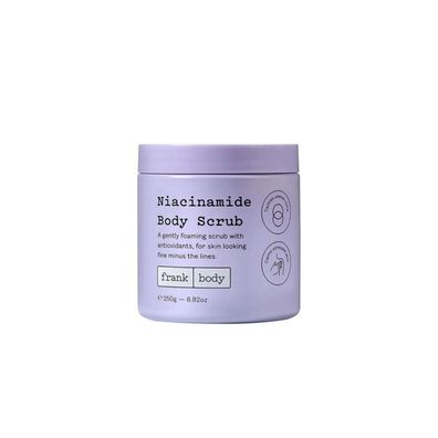 Frank Body, Niacinamid, glättendes Körperpeeling, 250 ml
