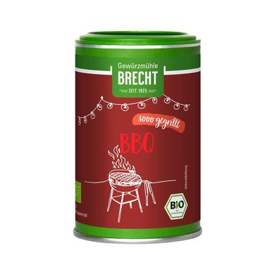 6x Gewürzmühle Brecht BBQ rauchig-scharf 110g