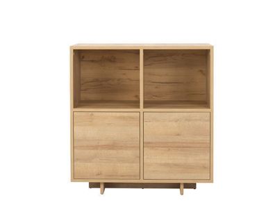 Kommode Noma N06 2 Wohnzimmerschrank Riviera Eiche