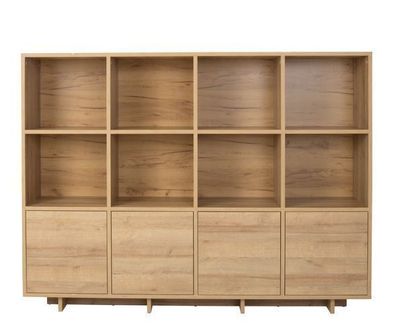 Kommode Noma N04 Wohnzimmerschrank Regalschrank Higboard Riviera Eiche