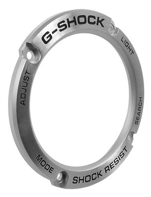 Casio G-Shock | Bezel Ring Edelstahl silbern | GST-W130C GST-W130L