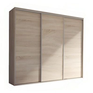 Schwebetürenschrank Grande 277x244x62 Kleiderschrank Sonoma Eiche