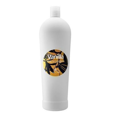 Feuchtigkeitsspendende Haarmaske für trockenes Haar, 1000ml - Frischer Vanilledu