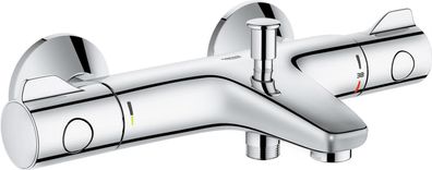 GROHE Thermostat Wanne Grohtherm 800 Wandmontage verchromt