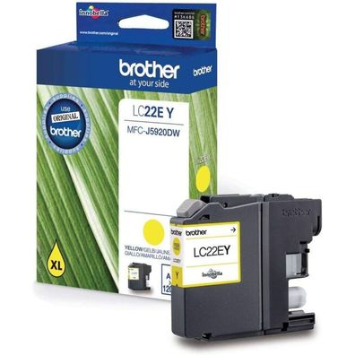 Brother Ink Cart. LC-22EY für MFC-J5920DW yellow
