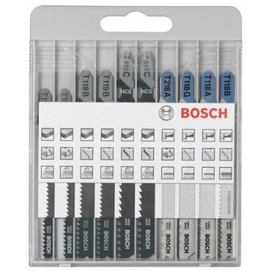 Bosch Bosch Stichsägeblatt-Set, Basic for Wood and Metal, 10tlg. - 2607010630