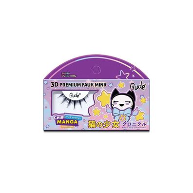Rude Cosmetics, Chibi Manga Faux Mink - Mystic Kitty, falsche Wimpern