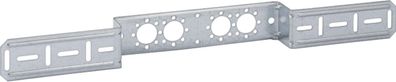 Geberit Montageplatte für 2 Anschlüsse 76,5x153mm