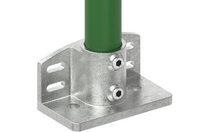 Rohrverbinder | Massive Wandhalterung | 247C42 | 42,4 mm | 1 1/4" | Feuerverzinkt u