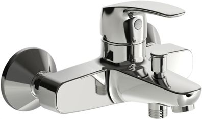 Hansa Wannen-Hebelmischer Hansapinto Neu f. Wand. Umstellung Brause/Wanne chrom