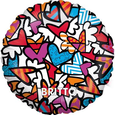 Britto Folienballon - rund ø45 cm Motiv 2