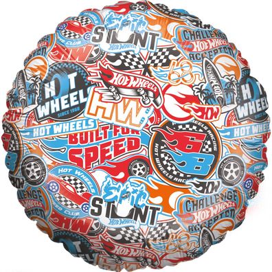 Hot Wheels Folienballon rund ø45 cm Blau 3