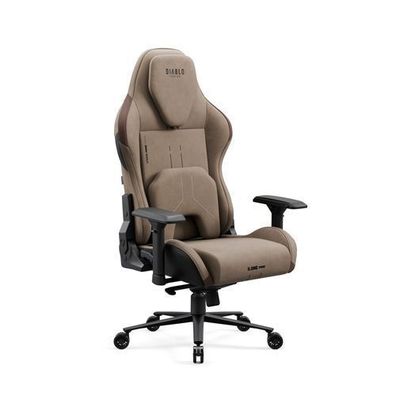 Gaming-Sessel aus Stoff „Diablo X. One Prime Elephant Grey“
