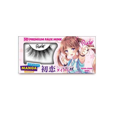 Rude Cosmetics, Chibi Manga Faux Mink - Sawa-Chan, Falsche Wimpern