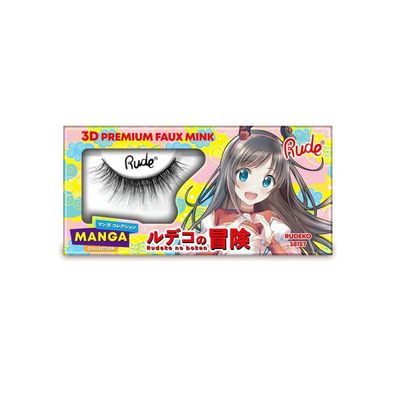 Rude Cosmetics, Chibi Manga Faux Mink - Rudeko, Falsche Wimpern