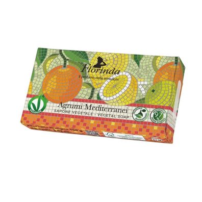 Florinda Florinda Pflanzenseife Agrumi Mediterranei 100g