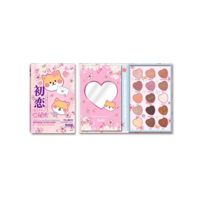 Rude Cosmetics, First Love Diary Secrets, Lidschatten-Palette, 15 Farben