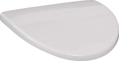V+B Urinal-Deckel O. NOVO Scharniere verchromt weiß
