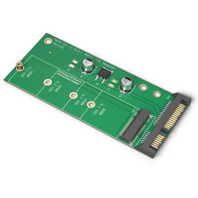 A97 M.2 Sata SSD zu PCIe 3.0 x1 Adapter Konverter Karte M Key M.2 Sata SSDs 2230-2280