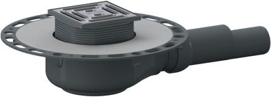 Dallmer Tisto Plan K10 bonde de sol, horizontale, DN40/DN50, 100x100 mm