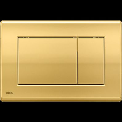 Alcadrain WC - Plaque de commande M275 Or brillant