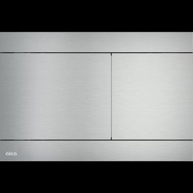 Alcadrain WC - Betätigungsplatte FUN-INOX Halbmatt Edelstahl