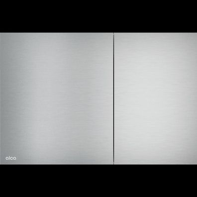 Alcadrain WC - Betätigungsplatte AIR-INOX Halbmatt Edelstahl