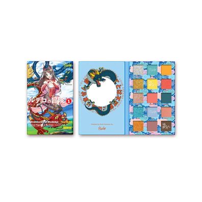 Rude Cosmetics, Adventures of Rudeko, Lidschatten-Palette, 15 Farben