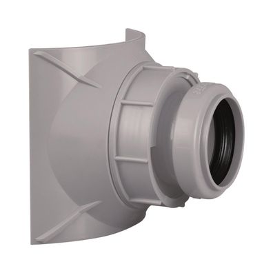 airfit Schraubabzweig DN 90/40grau , Z-42.1-603