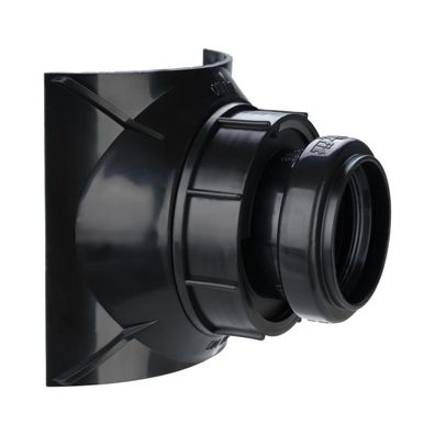 airfit Schraubabzweig DN 90/40schwarz , Z-42.1-603