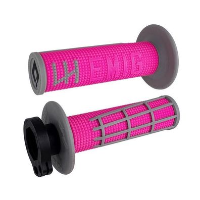 ODI EMIG 2.0 - V2 LOCK-ON Grip - Pink / Grau