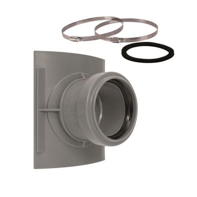 airfit Sattel-Abzweig DN 160x50incl. 2 Befestigungsschellen, W2