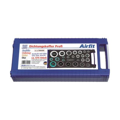 airfit Universal-Dichtungskoffer, Profifür Sanitär, Heizung, Solar, Gas