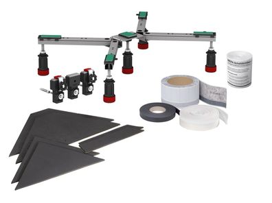 MEPA Duschwannen-Set BW-5 Maxi 3S+ für Stahlduschwannen