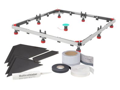 MEPA Duschwannen-Set MR SF RE 3S+ für Acrylduschwannen