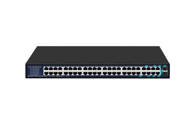 Lanview Unmanaged RJ45 With 2 Gigabit SFP ports Full - Switch - 48-Port (LVN-1UMOUNT