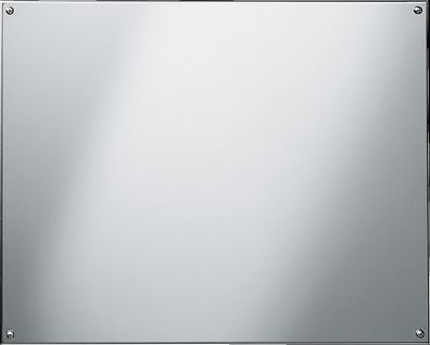 Miroir KWC, RODAN, acier inoxydable, 400x300x1 mm, fixation visible