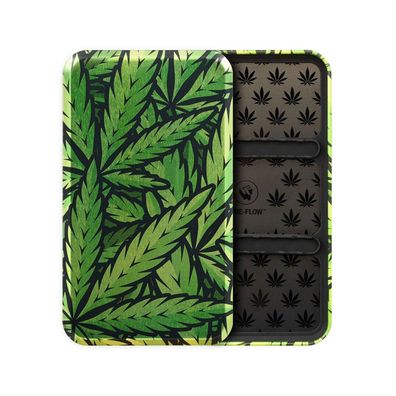 FIRE-FLOW Metal Joint Etui Leaves #33 Green