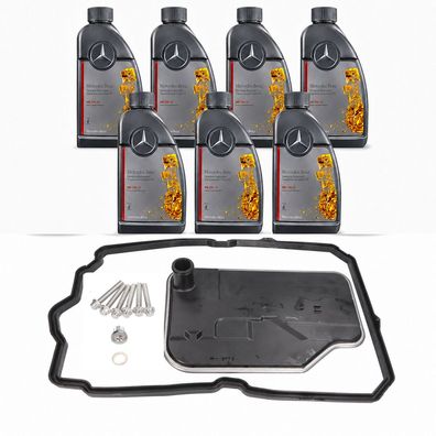 Original 236.15 Getriebeöl 7L+ Filter für Mercedes 7 Gang 7G Tronic 722.9