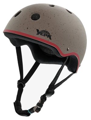 YEPA Helm T-Shell Plus Ce stone/speckled - Größe: L/XL