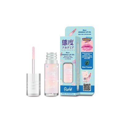Rude Cosmetics, Mint Sparkle, Lippenöl, 4 ml