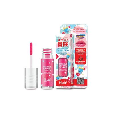 Rude Cosmetics, Watermelon Sparkle, Lippenöl, 4 ml